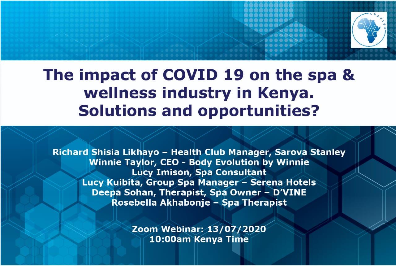 Read more about the article The Impact of COVID-19 on the Spa & Wellness Industry in Kenya, Solutions & Opportunities