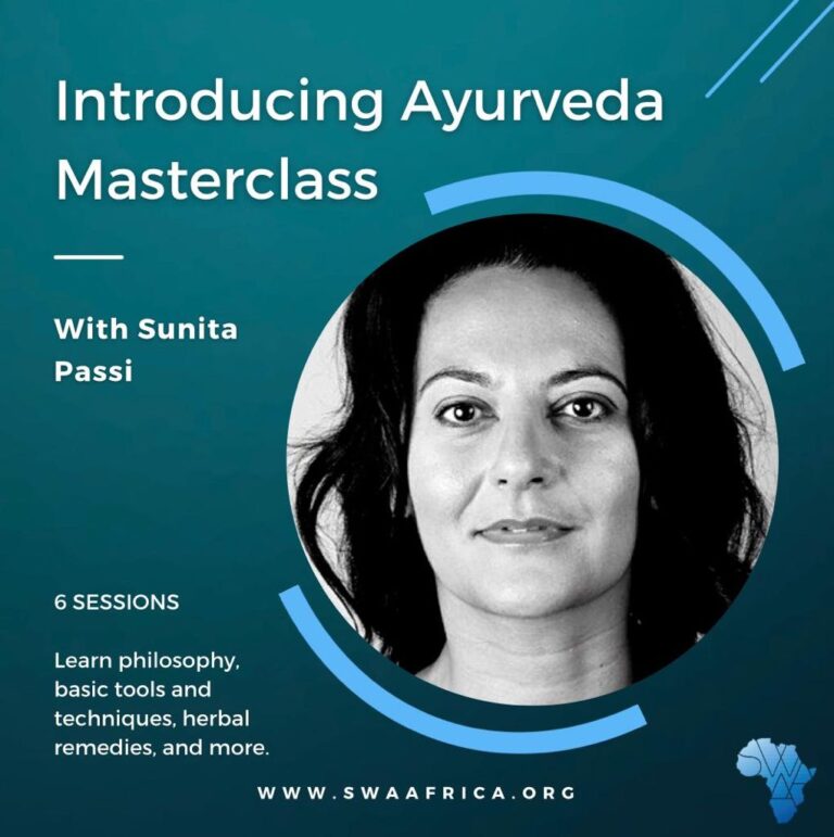 Ayurveda course for beginners with Sunita SWAA